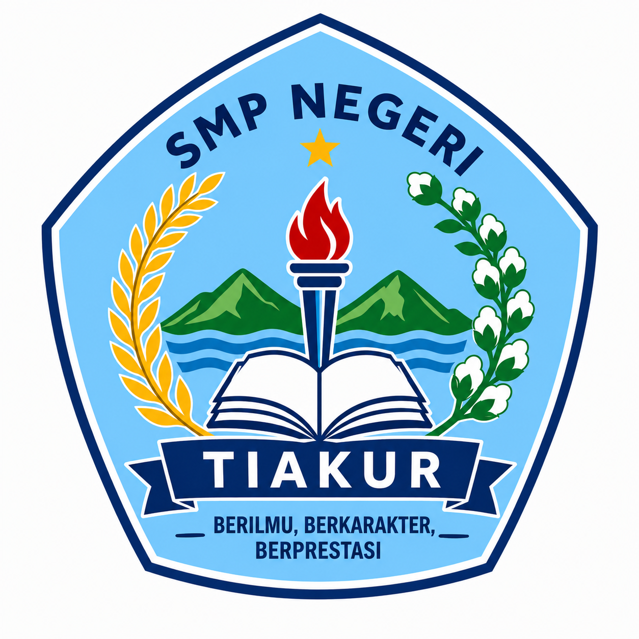 Logo SMP NEGERI TIAKUR